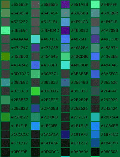 天空纪元【九州字体颜色教程】